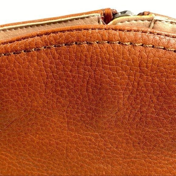 Land’s End Harris Ankle Booties Leather Side Zip Chestnut Brown Womens Sz 9 - Picture 10 of 11